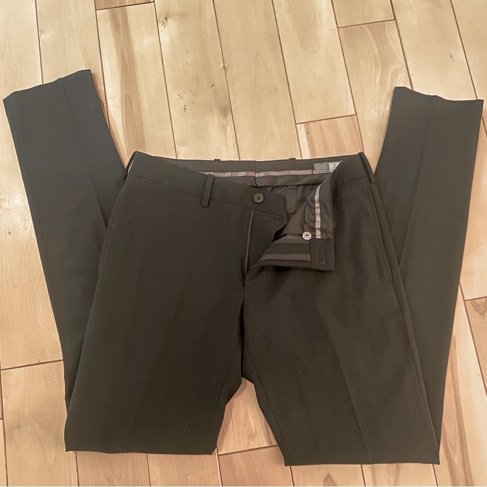 Tristan men’s slim fit dress pants, size 31, black